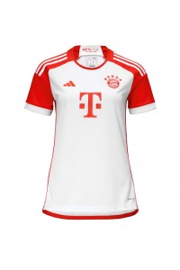 Fotbalové Dres Bayern Munich Dámské Domácí Oblečení 2023-24 Krátký Rukáv